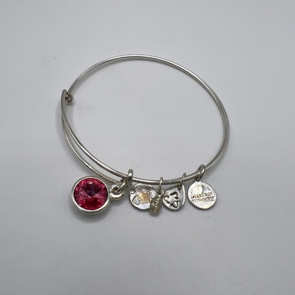 Alex and Ani October Birthstone Bracelet - Picture 1 of 4